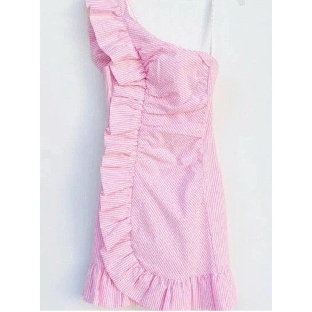 Lilly Pulitzer Tiffani Dress Havana Pink 4 NWOT - Picture 4 of 10